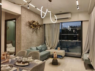 Living Room Image of 1050 Sq.ft 2 BHK Apartment / Flat for sale in DSS Mahavir Spring, Pokhran- 2 Thane for Rs. 17000000