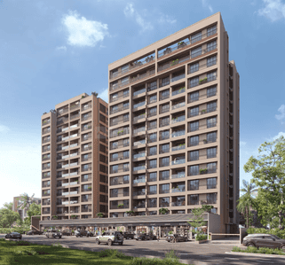 Image of 2205 Sq.ft 3 BHK Apartment / Flat for sale in Vision Ventilla, Kudasan, Gandhinagar for Rs. 9600000