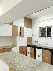 Kitchen Image of 1650 Sq.ft 3 BHK Apartment / Flat for rent in Prashanthi Hills Hyderabad for Rs. 40000