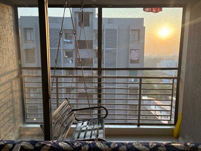 Balcony Image of 1100 Sq.ft 2 BHK Apartment / Flat for sale in Harekrushna Happy Highland, Manipur Ahmedabad for Rs. 4500000