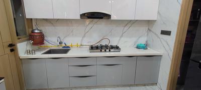 Kitchen Image of 1580 Sq.ft 2 BHK Apartment / Flat for sale in Shivansh 15, Sargasan Gandhinagar for Rs. 8000000