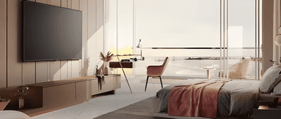 Image of 1820 Sq.ft 3 BHK Apartment / Flat for sale in Godrej Trilogy Seaturf, Worli, Mumbai for Rs. 149700000