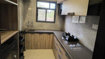 Kitchen Image of 1001 Sq.ft 2 BHK Apartment / Flat for sale in Agami Infinity Park 3, Boisar Mumbai for Rs. 4500000