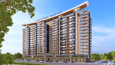 Image of 1652 Sq.ft 3 BHK Apartment / Flat for sale in Mahalakshmi Nagar, Indore for Rs. 17715000