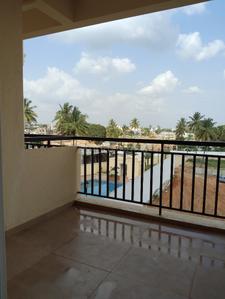 Balcony Image of 1214 Sq.ft 3 BHK Apartment / Flat for sale in Chikkadasarahalli Bengaluru for Rs. 9600000