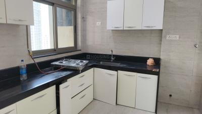 Kitchen Image of 950 Sq.ft 2 BHK Apartment / Flat for sale in Sheth Auris Serenity, Malad West Mumbai for Rs. 28400000