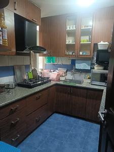 Kitchen Image of 1700 Sq.ft 3 BHK Builder Floor for rent in GC Nirvana County Luxury Floors, Sector 50 Gurgaon for Rs. 65000