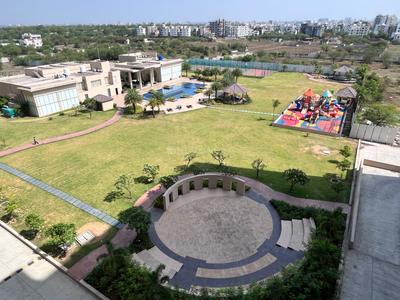 Balcony Image of 1343 Sq.ft 2 BHK Apartment / Flat for rent in Prozone Palms, Somalwada Nagpur for Rs. 30000