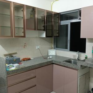 Kitchen Image of 350 Sq.ft 1 BHK Apartment / Flat for rent in Piramal Vaikunth, Thane West Thane for Rs. 26000