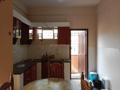 Kitchen Image of 1200 Sq.ft 3 BHK Apartment / Flat for rent in Horamavu Bengaluru for Rs. 30000
