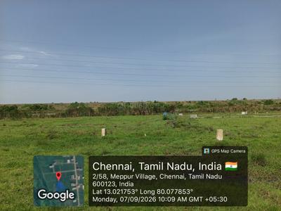 Image of 1108 Sq.ft Residential Plot / Land for sale in Meppur, Chennai for Rs. 3400000