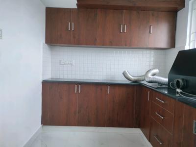 Kitchen Image of 640 Sq.ft 1 BHK Apartment / Flat for rent in Mahadevapura Bengaluru for Rs. 30000