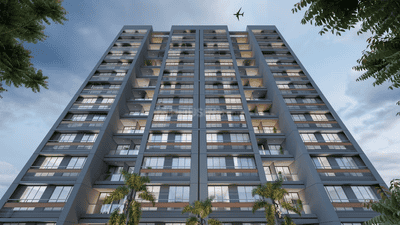 Image of 1458 Sq.ft 2 BHK Apartment / Flat for sale in Status Sharan, Tragad, Ahmedabad for Rs. 6500000