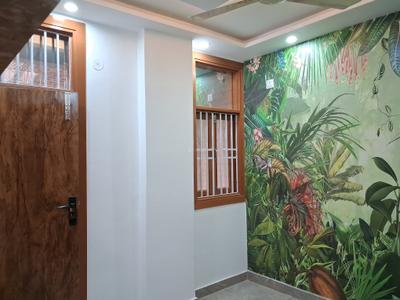 Bedroom Image of 600 Sq.ft 2 BHK Builder Floor for rent in Dwarka Mor New Delhi for Rs. 21000