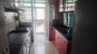 Kitchen Image of 1240 Sq.ft 2 BHK Apartment / Flat for rent in Agarwal Aditya Mega City, Indirapuram Ghaziabad for Rs. 35000