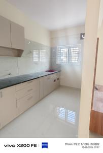 Kitchen Image of 750 Sq.ft 1 BHK Apartment / Flat for rent in Thippasandra Bengaluru for Rs. 27000