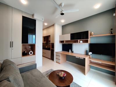 Hall Image of 432 Sq.ft 1 RK Studio for rent in Godrej Royale Woods, Boovanahalli Bengaluru for Rs. 28000