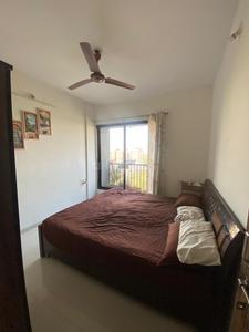 Bedroom Image of 1200 Sq.ft 2 BHK Apartment / Flat for rent in Shailesh P Gonawala Sai Enclave, Althan Surat for Rs. 25000