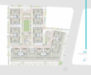Image of 2547 Sq.ft 3 BHK Apartment / Flat for sale in Shaligram Elevate, Ognaj, Ahmedabad for Rs. 13400000