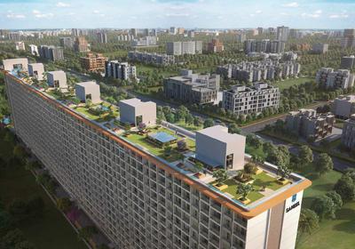 Image of 1190 Sq.ft 2.5 BHK Apartment / Flat for sale in Saheel Itrend Vesta, Tathawade, Pune for Rs. 9800000