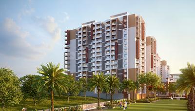 Image of 1250 Sq.ft 3 BHK Apartment / Flat for sale in Vasavi Lake City, Hafeezpet, Hyderabad for Rs. 10500000