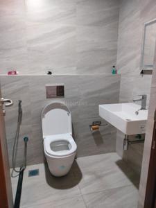 Bathroom Image of 1300 Sq.ft 2 BHK Apartment / Flat for rent in Myscape Sanctuary, Hafeezpet Hyderabad for Rs. 47000
