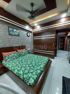 Bedroom Image of 1500 Sq.ft 2.5 BHK Apartment / Flat for rent in Vyapti Vandematram Fabula, Chharodi Ahmedabad for Rs. 35000
