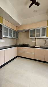 Kitchen Image of 1600 Sq.ft 3 BHK Apartment / Flat for rent in Pranjee Marina, Kopar Khairane Navi Mumbai for Rs. 72000