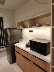 Kitchen Image of 938 Sq.ft 2 BHK Apartment / Flat for sale in Runwal The Central Park, Chinchwad Pune for Rs. 12500000