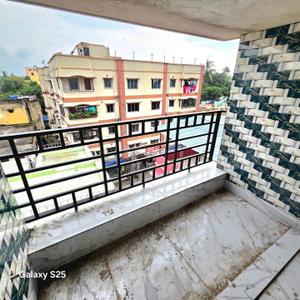 Balcony Image of 1287 Sq.ft 3 BHK Apartment / Flat for sale in Konnagar Hooghly for Rs. 3603600
