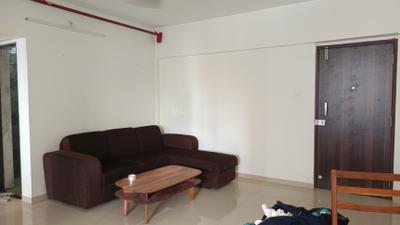 Living Room Image of 650 Sq.ft 1 BHK Apartment / Flat for rent in Nandivardhan Fortuna Blue, Lower Parel Mumbai for Rs. 67000
