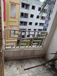 Balcony Image of 870 Sq.ft 2 BHK Apartment / Flat for sale in Baguiati Kolkata for Rs. 4350000