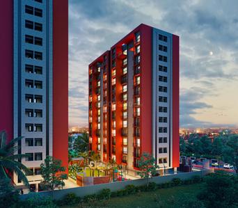 Image of 770 Sq.ft 1 BHK Apartment / Flat for sale in Vinayak Prestige Riona, Palanpur, Surat for Rs. 3200000