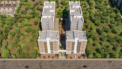 Image of 1539 Sq.ft 2 BHK Apartment / Flat for sale in Nikol, Ahmedabad for Rs. 5550000