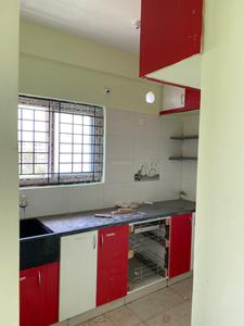 Kitchen Image of 600 Sq.ft 1 BHK Apartment / Flat for rent in Varthur Bengaluru for Rs. 15500