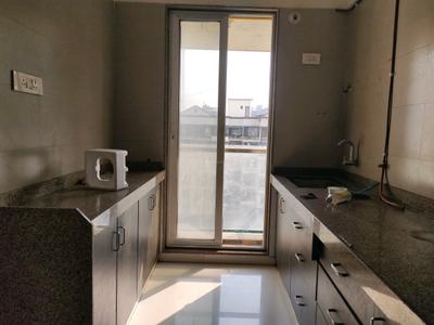 Kitchen Image of 1200 Sq.ft 2 BHK Apartment / Flat for rent in Shagun White Woods by Shagun Realty, Ulwe Navi Mumbai for Rs. 45000