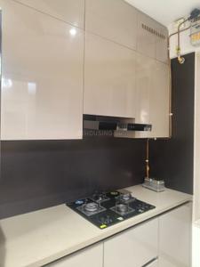 Kitchen Image of 650 Sq.ft 1 BHK Apartment / Flat for sale in Aurum Q Residences, Ghansoli Navi Mumbai for Rs. 13500000