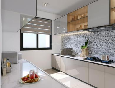 Kitchen Image of 1011 Sq.ft 3 BHK Apartment / Flat for sale in Silveroak Shriyansh 3, Punawale Pune for Rs. 8000000