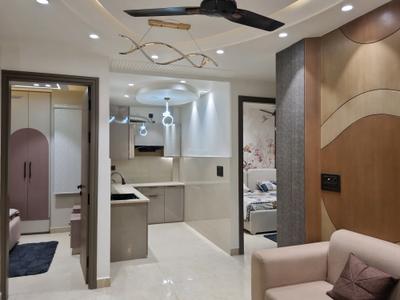 Living Room Image of 720 Sq.ft 3 BHK Builder Floor for rent in Dwarka Mor New Delhi for Rs. 30000
