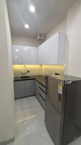 Kitchen Image of 1400 Sq.ft 1 BHK Builder Floor for rent in Sector 28 Gurgaon for Rs. 35000
