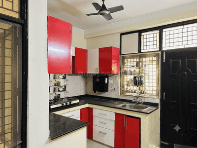 Kitchen Image of 700 Sq.ft 3 BHK Apartment / Flat for rent in Kakadeo Kanpur for Rs. 22000