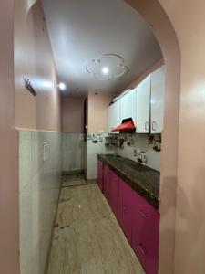 Kitchen Image of 720 Sq.ft 2 BHK Builder Floor for rent in Dwarka Mor New Delhi for Rs. 16000