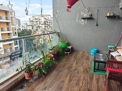 Balcony Image of 1633 Sq.ft 3 BHK Apartment / Flat for sale in Rachana Beverly Hills, Baner Pune for Rs. 19500000