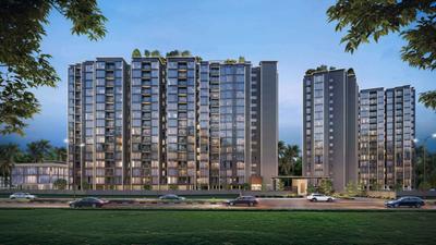 Image of 1450 Sq.ft 3 BHK Apartment / Flat for sale in Casagrand Highclere, Kundrathur, Chennai for Rs. 8000000