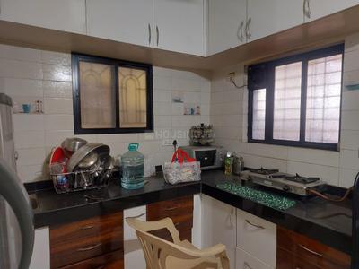 Kitchen Image of 580 Sq.ft 1 BHK Apartment / Flat for rent in Koregaon Park Pune for Rs. 26000
