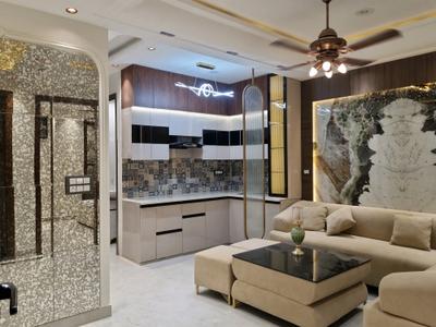 Living Room Image of 750 Sq.ft 3 BHK Apartment / Flat for sale in Dwarka Mor New Delhi for Rs. 4300000