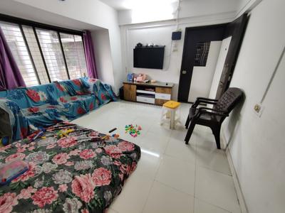 Living Room Image of 550 Sq.ft 1 BHK Apartment / Flat for sale in Shree Kanchan Janga CHS, Kopar Khairane Navi Mumbai for Rs. 13000000