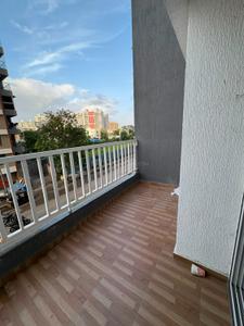Balcony Image of 1100 Sq.ft 2 BHK Apartment / Flat for rent in Gini Vivante, Kiwale Pune for Rs. 22500