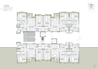 Image of 1425 Sq.ft 2 BHK Apartment / Flat for sale in Althan, Surat for Rs. 6412500