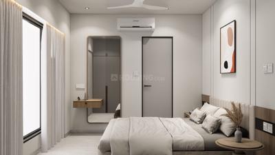 Bedroom Image of 2061 Sq.ft 3 BHK Apartment / Flat for rent in Sattvam, Adajan Gam Surat for Rs. 50000